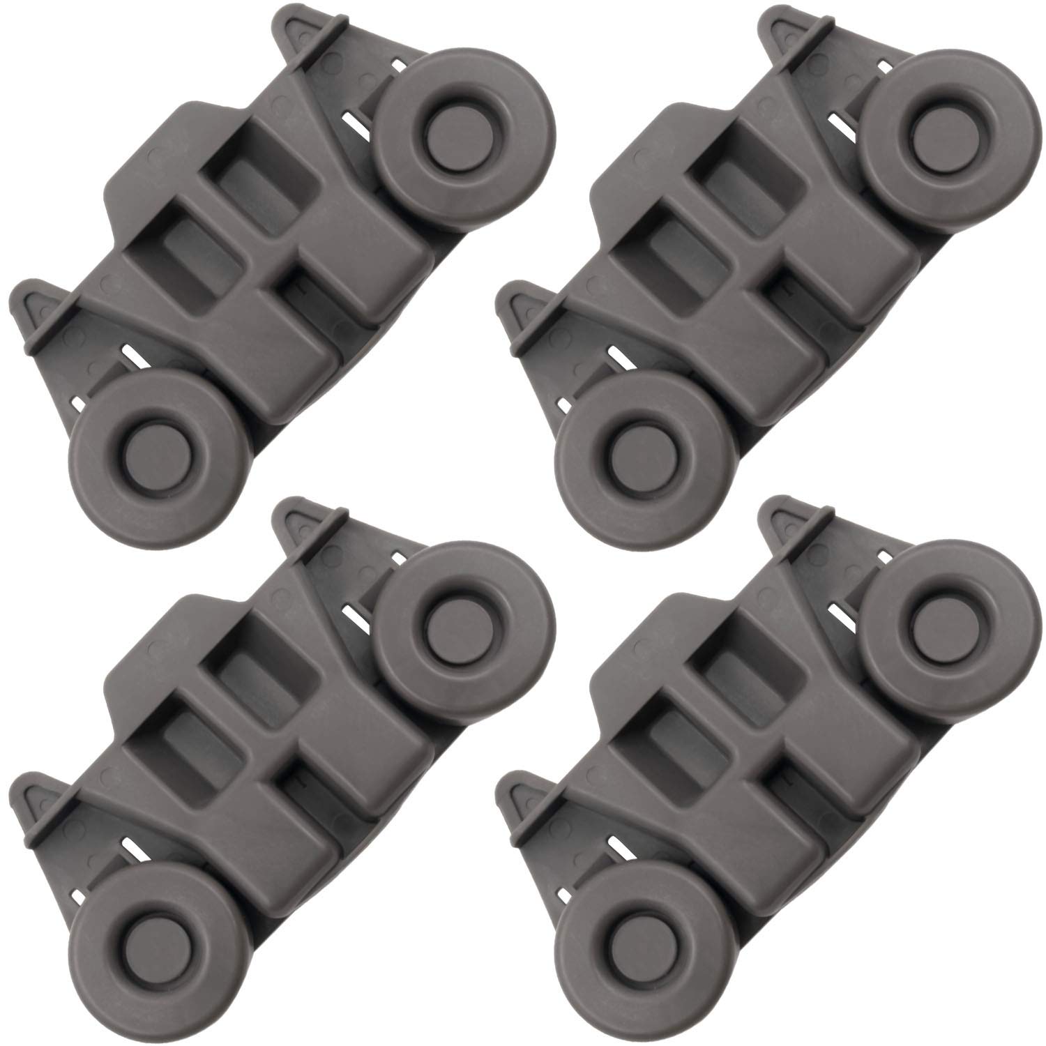 【中古】SSUPD MESHROOM S GRAY + 別売り3cmアルミ脚 W10195416 (4-Pack) Lower Dishrack Wheel Assembly for kitchenaid